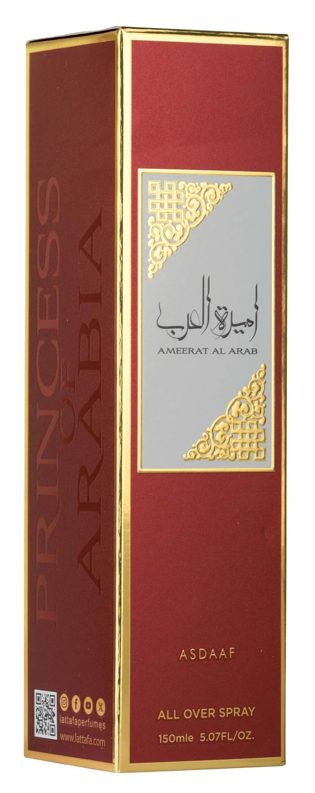 Lattafa Ameerat Al Arab – All Over Spray 150ML