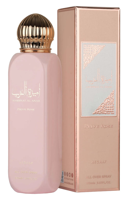 Lattafa Ameerat Al Arab Prive Rose All Over Spray 150ML